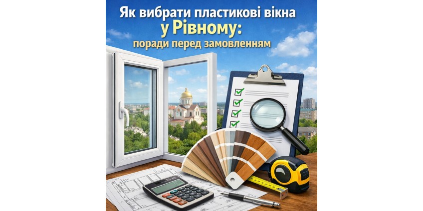 Як вибрати пластикові вікна у Рівному: поради перед замовленням