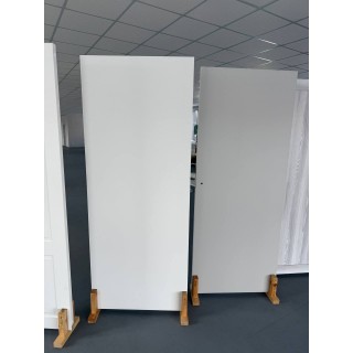 Міжкімнатні двері білі сірі класіка 